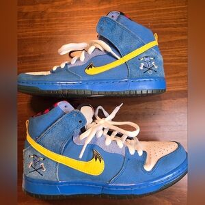 Nike SB Dunk High x Familia "Blue Ox" - Size 8 (313171-471) - Great Condition